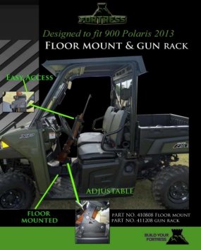 Fortress FLOOR MOUNT Designed for GUN RACK 411208