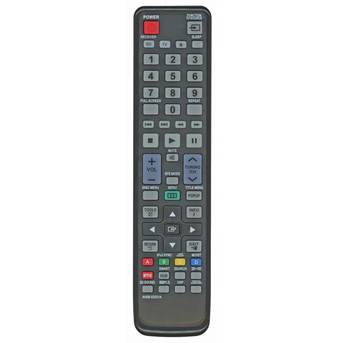 Anderic Generic AH5902331A FOR SAMSUNG Home Theater Remote Control