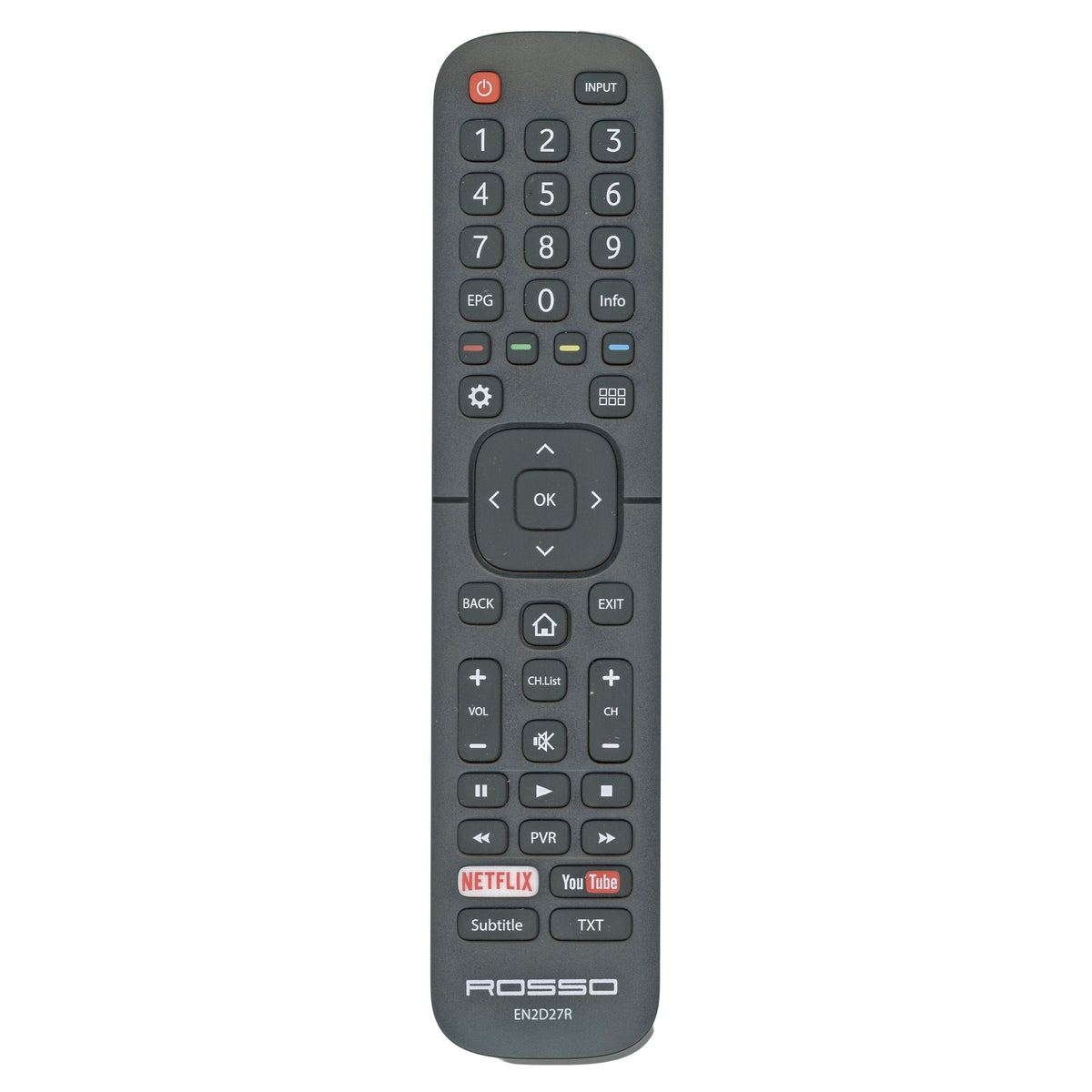 Hisense EN2D27R Rosso TV Remote Control