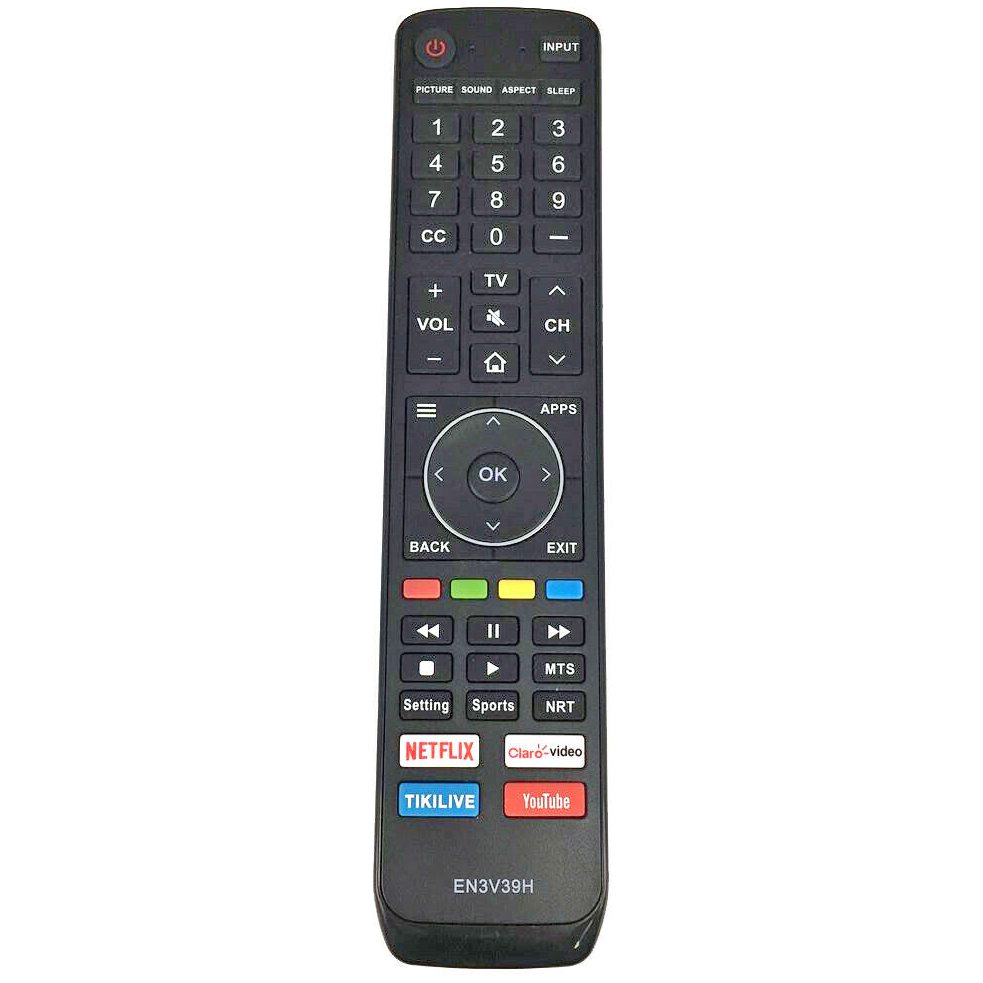 Hisense EN3V39H Smart TV Remote Control IR