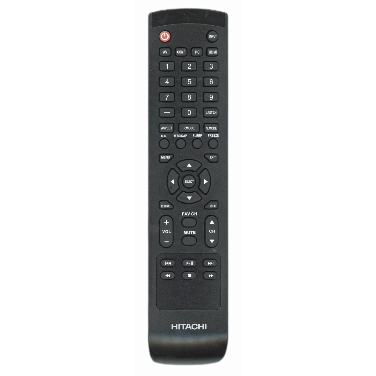 Hitachi 9912170970 TV Remote Control