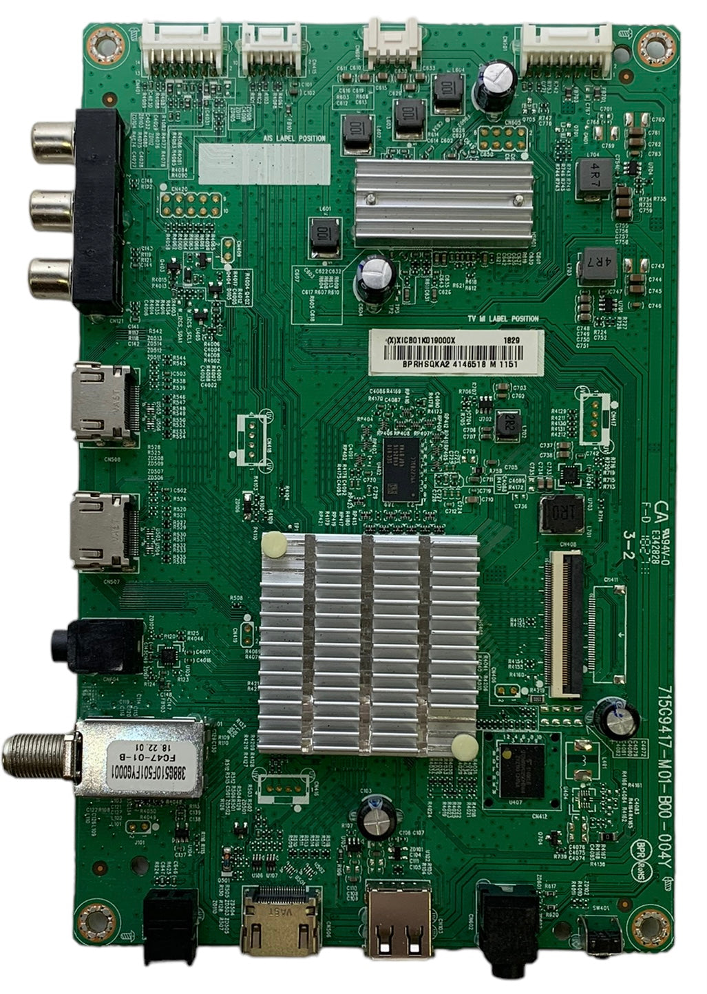 Sharp 756TXICB01K0190 Main Board for LC-43LB601U