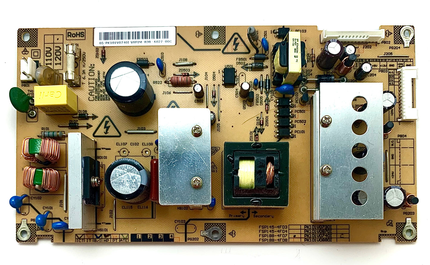 Toshiba 75012781 Power Supply Unit (PK101V0740I)