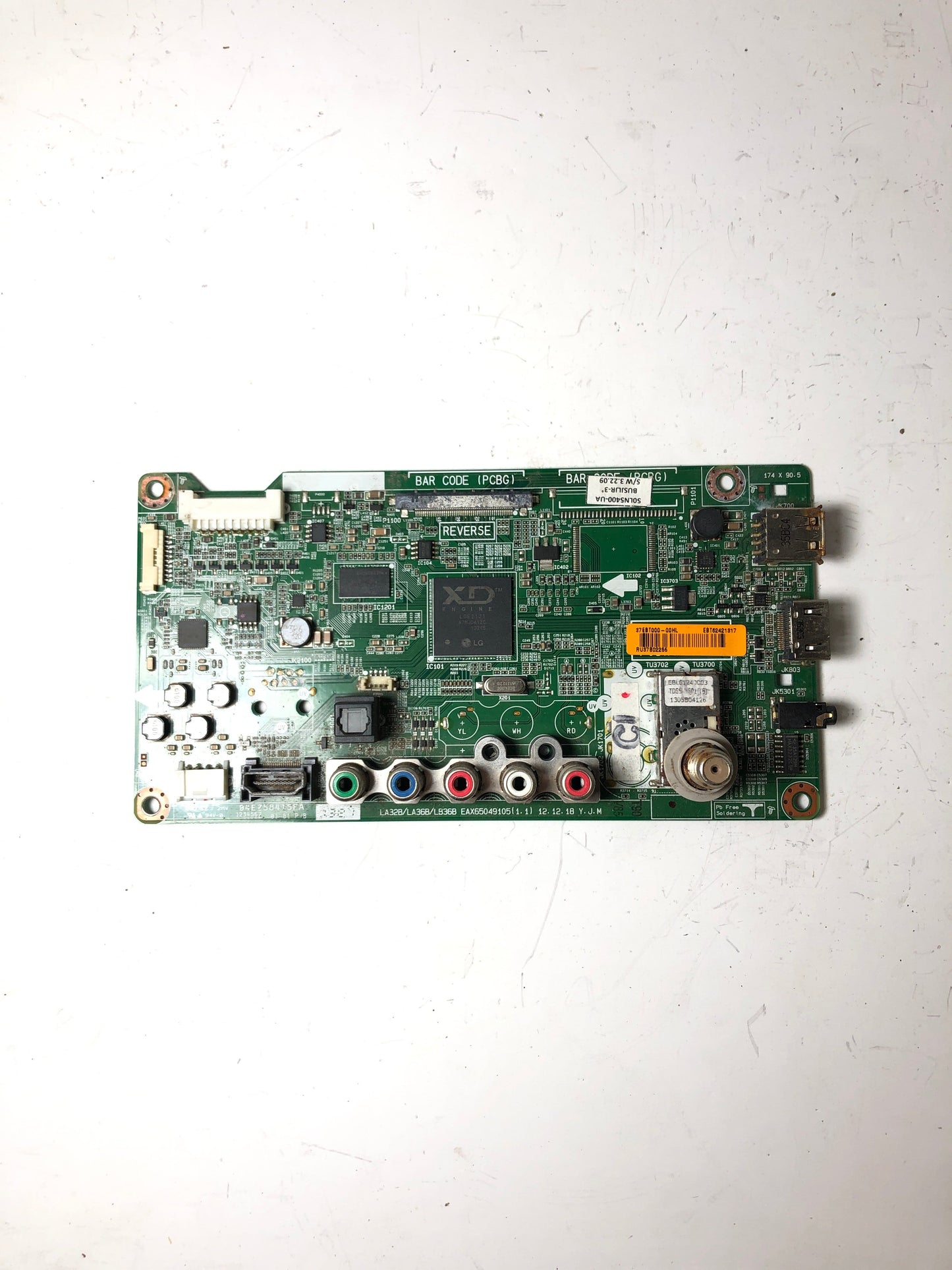LG EBT62421317 Main Board for 50LN5400-UA