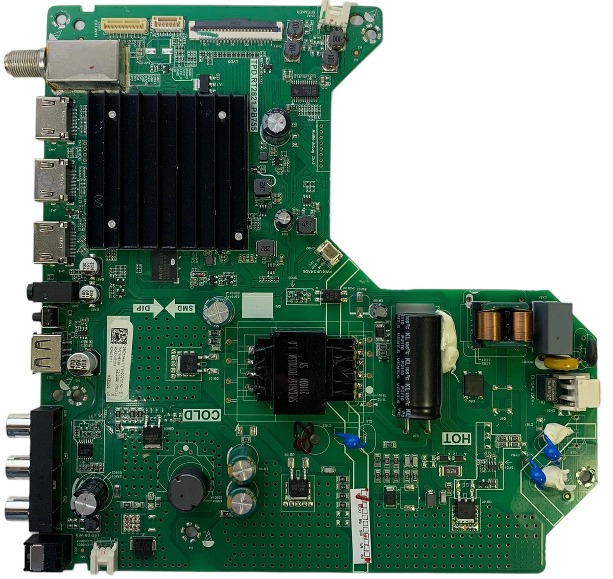 Hisense 295213 295212 TPD.RT2821.PB755 Main Board 40H4030F1