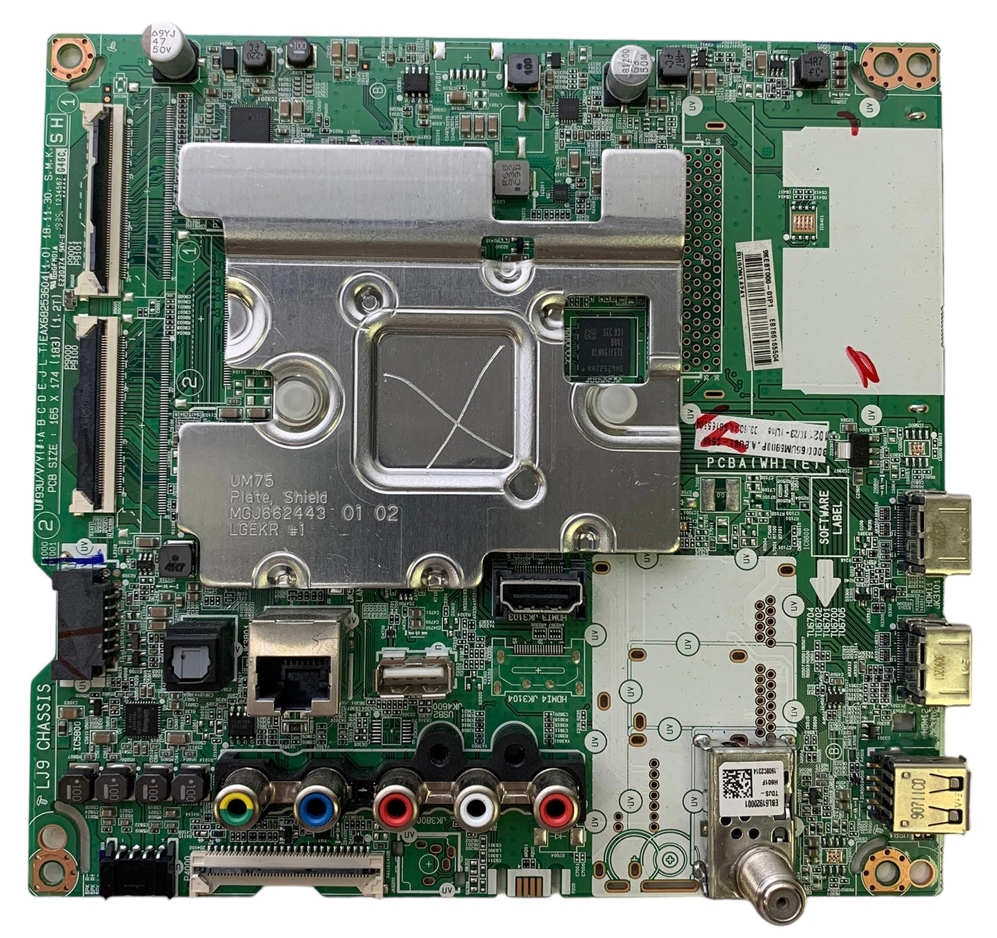 LG EBT66165504 Main Board for 65UM6900PUA.BUSYLKR