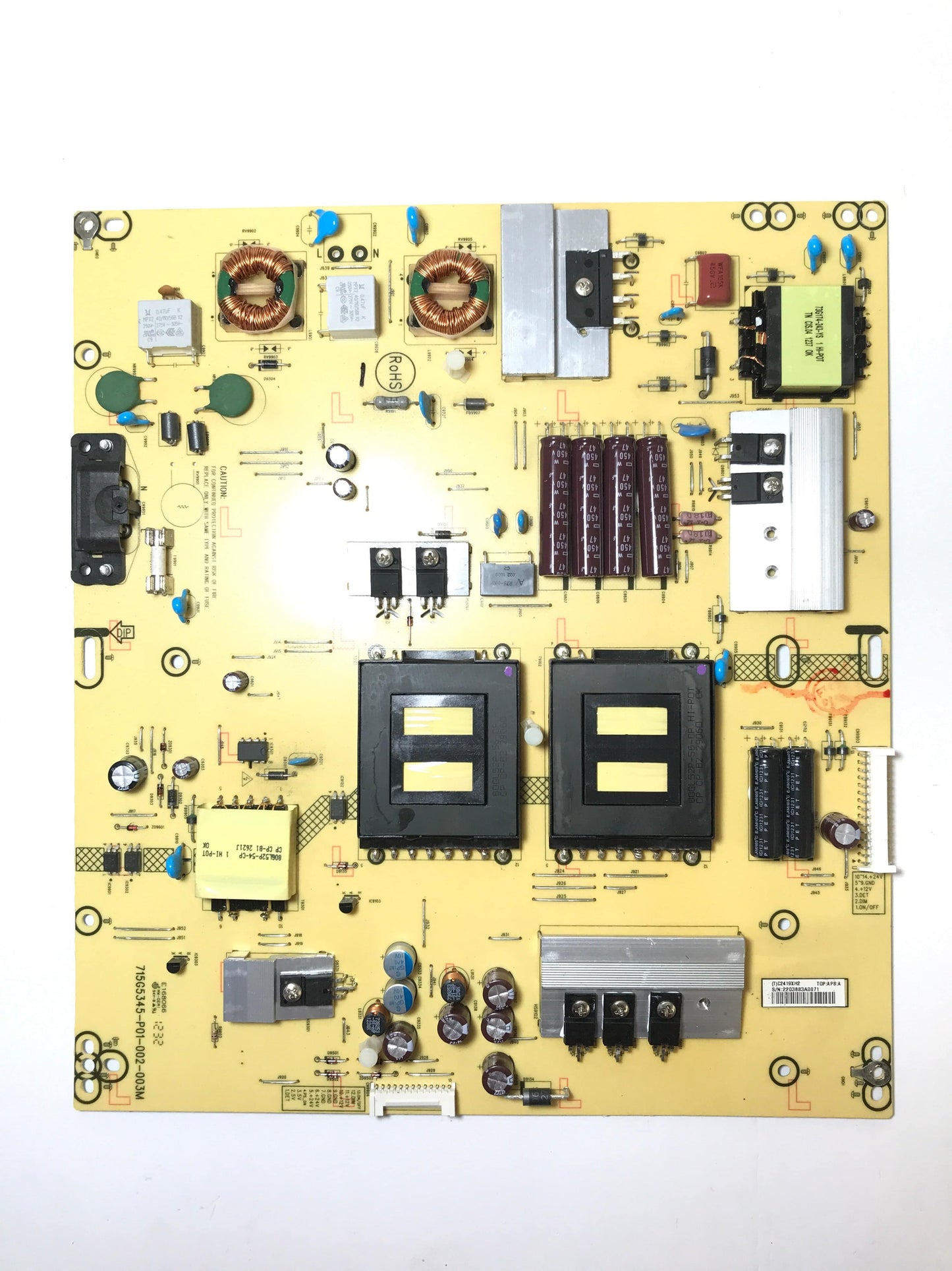 Hitachi ADTVC2419XH2 (715G5345-P01-002-003M) Power Supply Unit