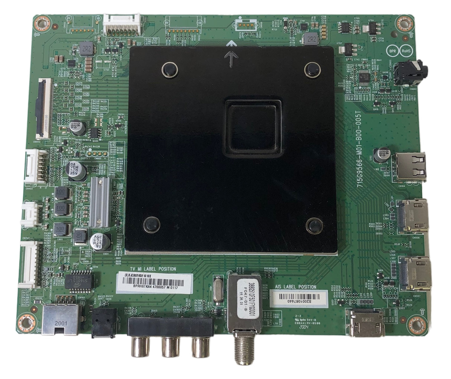 Insignia 756TXJCB02K021 Main Board for NS-58DF620NA20