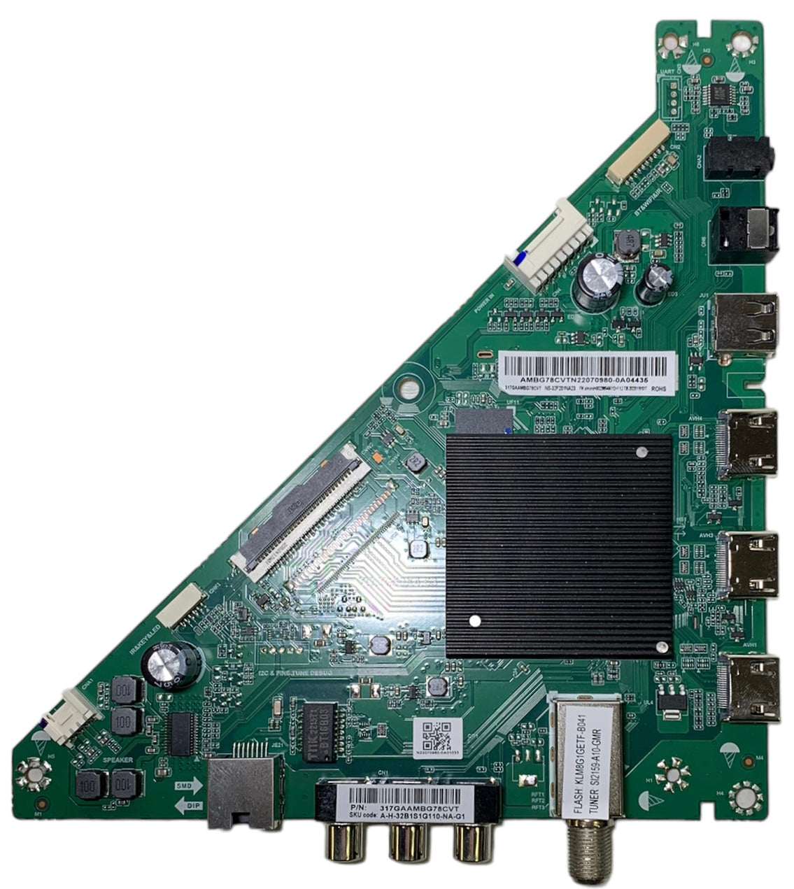 Insignia 317GAAMBG78CVT Main Board for NS-32F201NA23