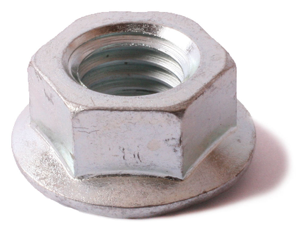 10-24 Serrated Flange Nut Zinc Plated