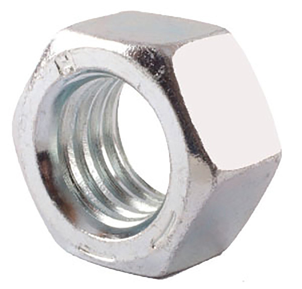 7/16-14 Grade 5 Finished Hex Nut Zinc Plated