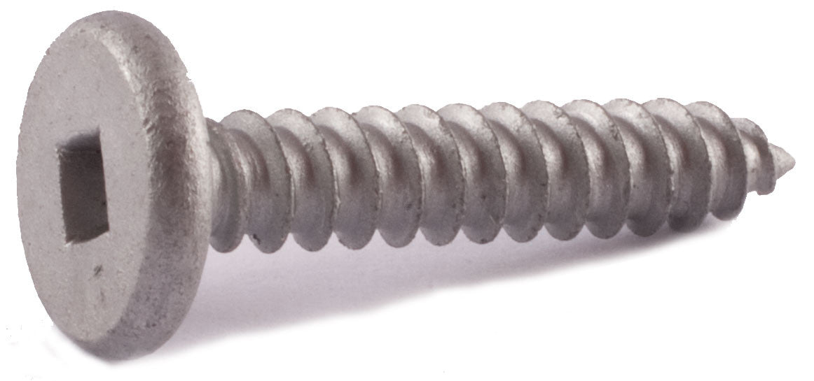 10 x 1 Simpson Pancake-Head Screw - Square Drive 410 SS - Carton (4500)