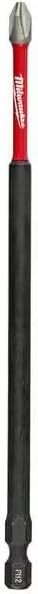 MILWAUKEE ELECTRIC TOOL 48-32-4802 Shockwave 6" Power Bit Phillips #2