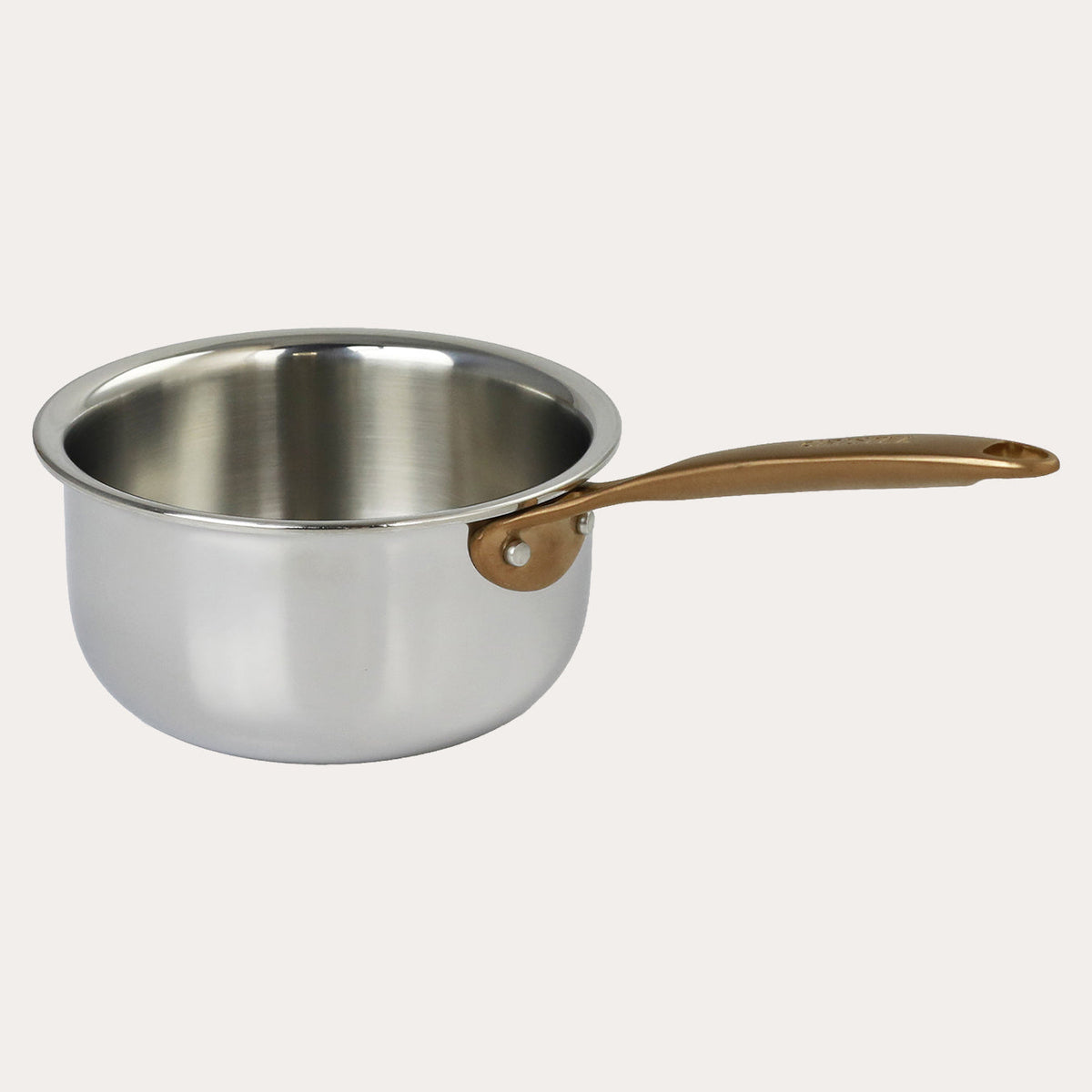 Mini saucepan with Antique Brass handle