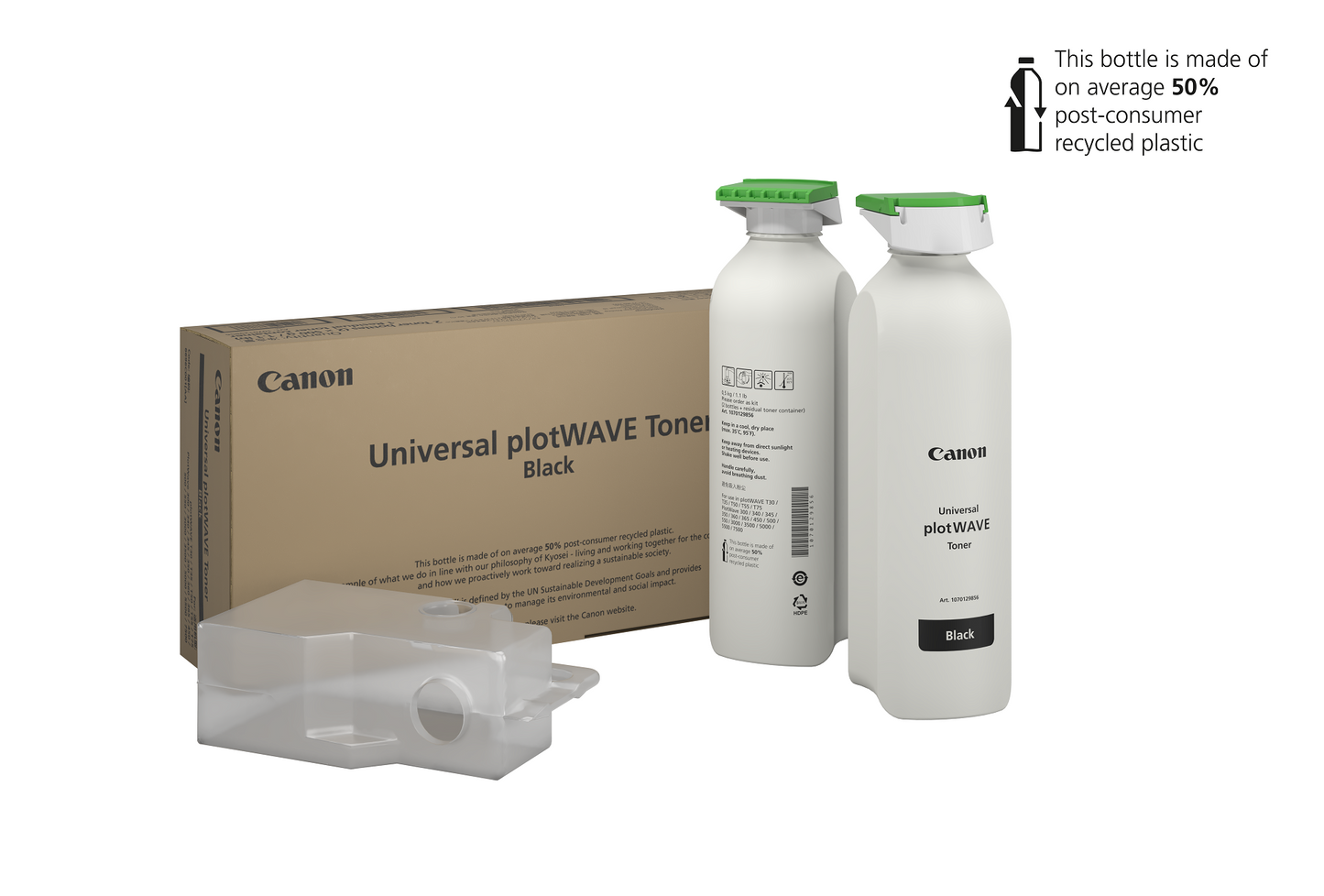 Canon Genuine OEM plotWAVE Universal Toner Kit 2x500GR 6696C001AA