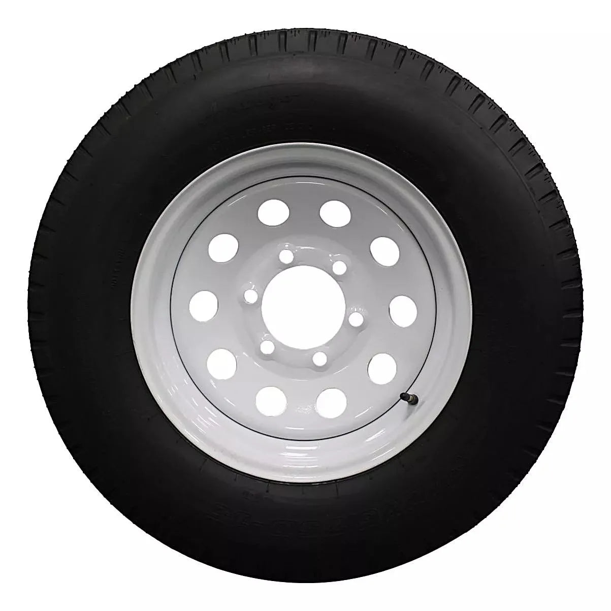 (Set of 4) Antego Tire and Wheel 225/75D15 Highway Terrain Assembly – Optimized for High Load Performance, 15.0-Inch Rim, Load 113.0, Speed M | A15604520116208ST22575D15-B4
