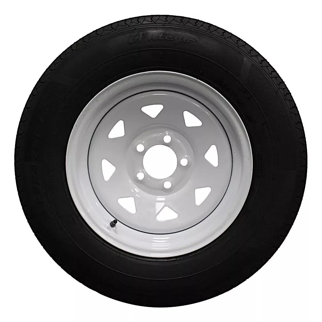 (Single Assembly) Antego Tire and Wheel 205/75R15 Highway Terrain Assembly – Optimized for High Load Performance, 15.0-Inch Rim, Load 107.0, Speed M | A15604500116108ST20575R15