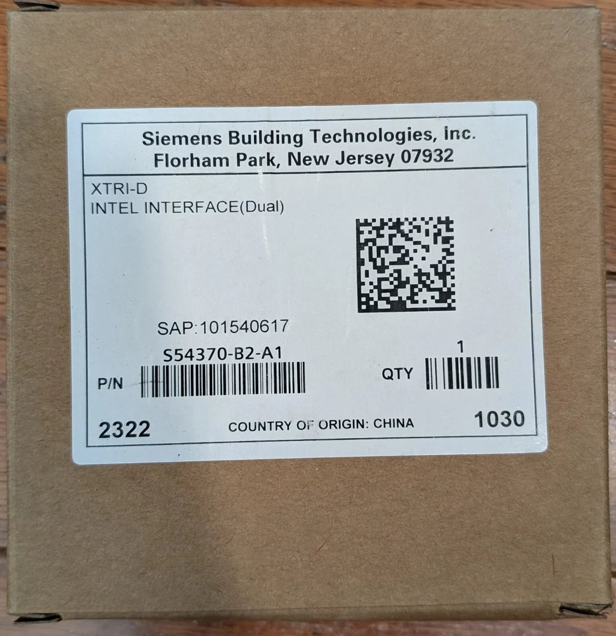 Siemens XTRI-D Dual Interface Module