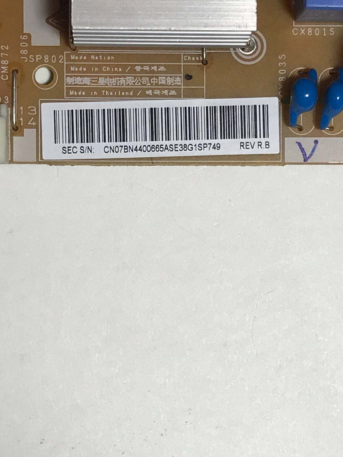 Samsung BN44-00665A (L32GF_DSM) Power Supply / LED Board