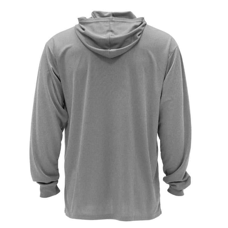 Hooded Long Sleeve Hi Vis Shirt – Lightweight Mesh Polyester