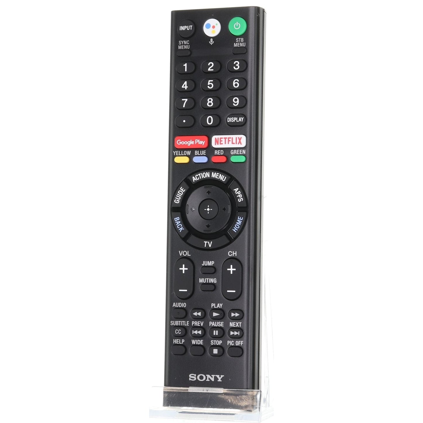 Sony RMF-TX300U Bravia TV Remote Control | Smart | RF and IR | Google Voice - 1-493-318-11