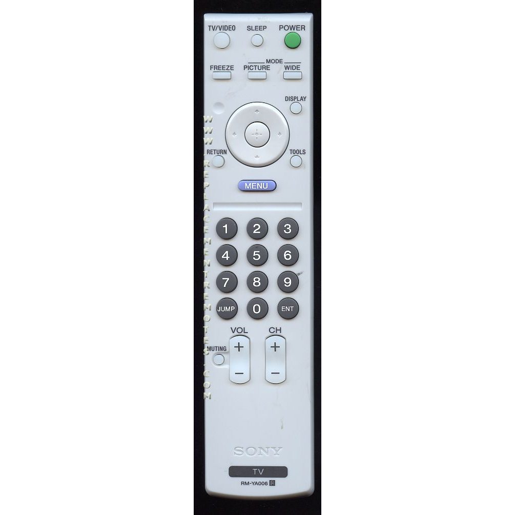Sony RM-YA006 TV Remote Control - RMYA006