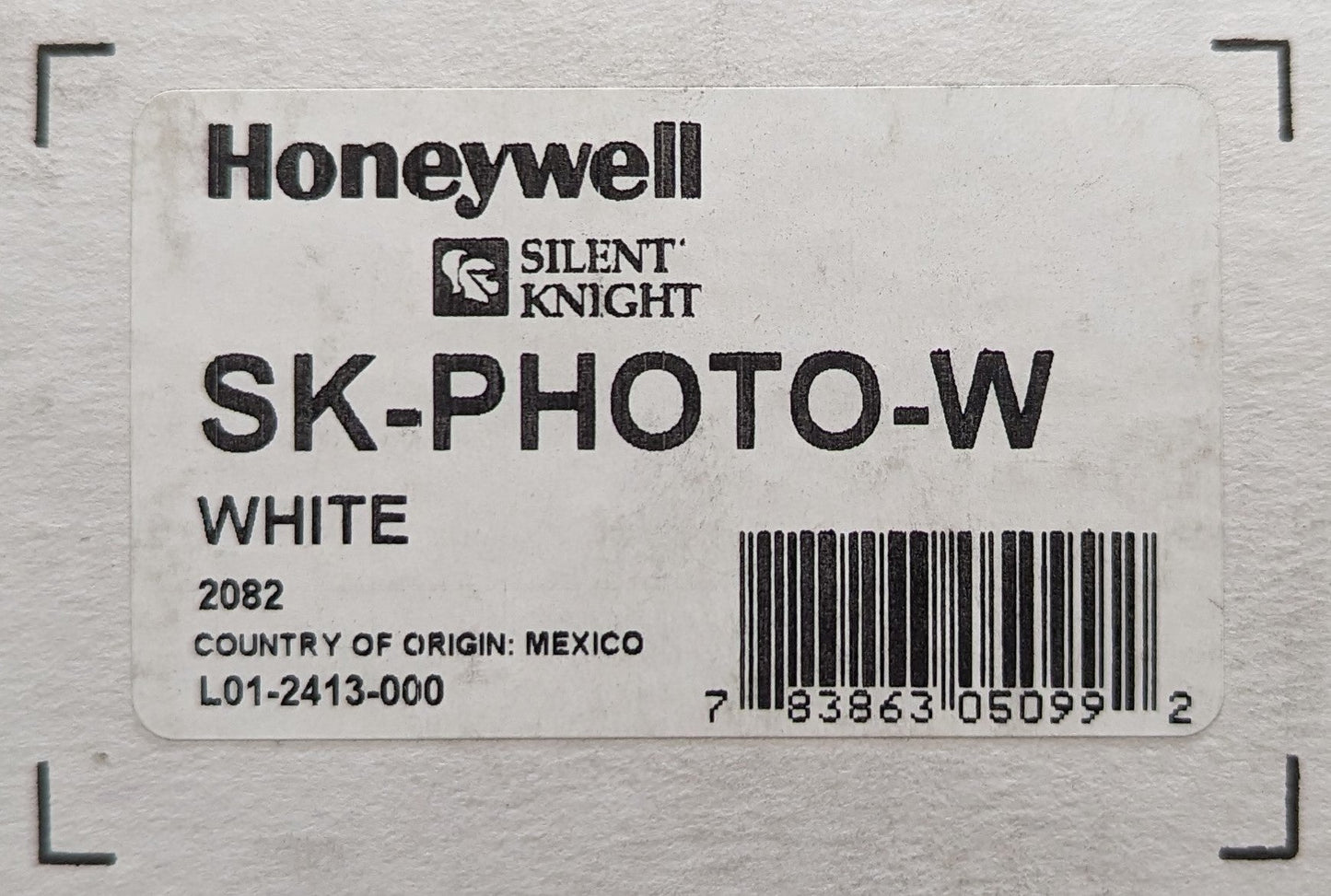Silent Knight SK-PHOTO-W Smoke Detector