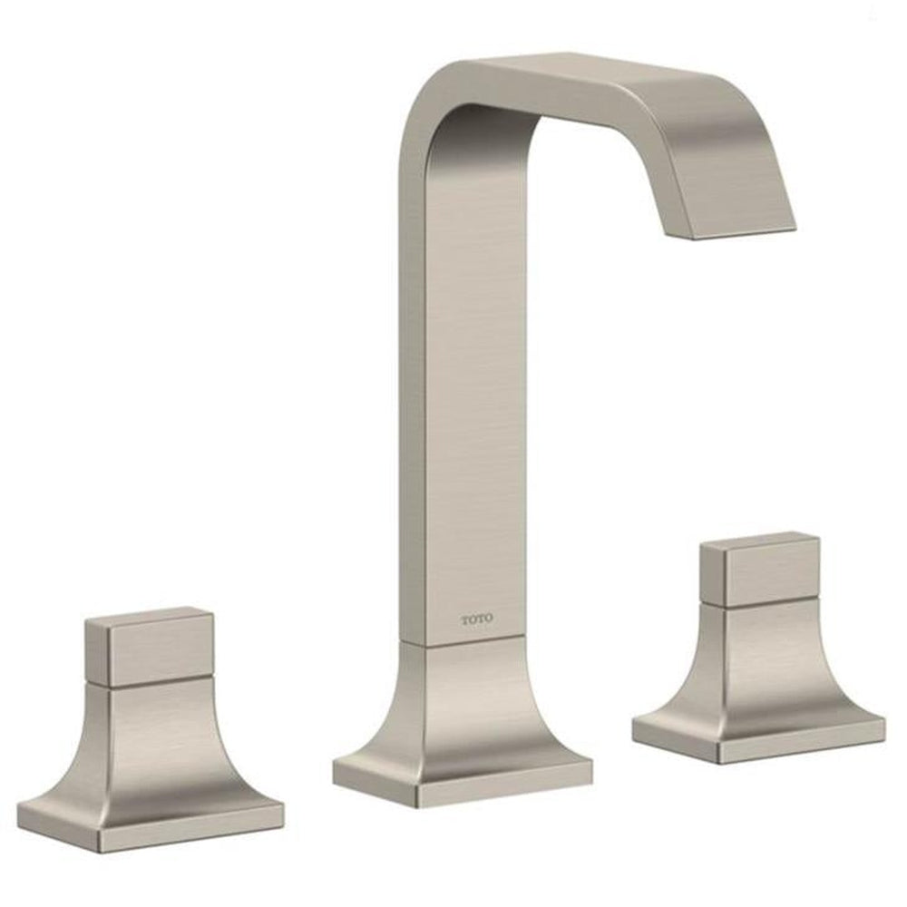 TOTO GC 9 1/2" 1.2 GPM Double Handle Widespread Bathroom Sink Faucet TLG08201U