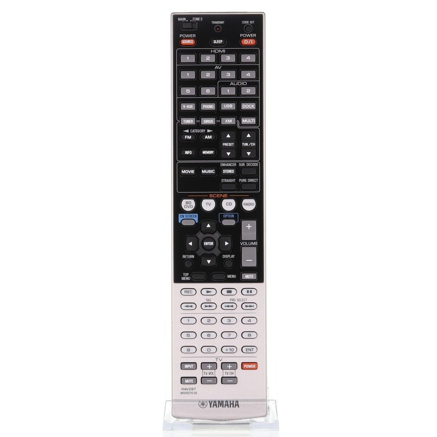 Yamaha RAV287 Receiver Remote Control