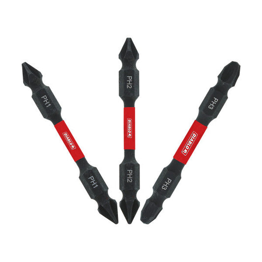 Diablo DDEPH225B 2-3/8" Double-Ended Phillips Drive Bit (Bulk)