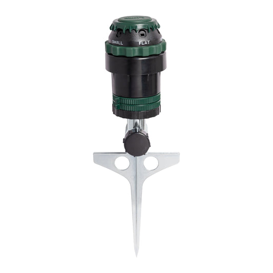 H2O-Six® Gear-Drive Sprinkler on Metal T Spike 58573