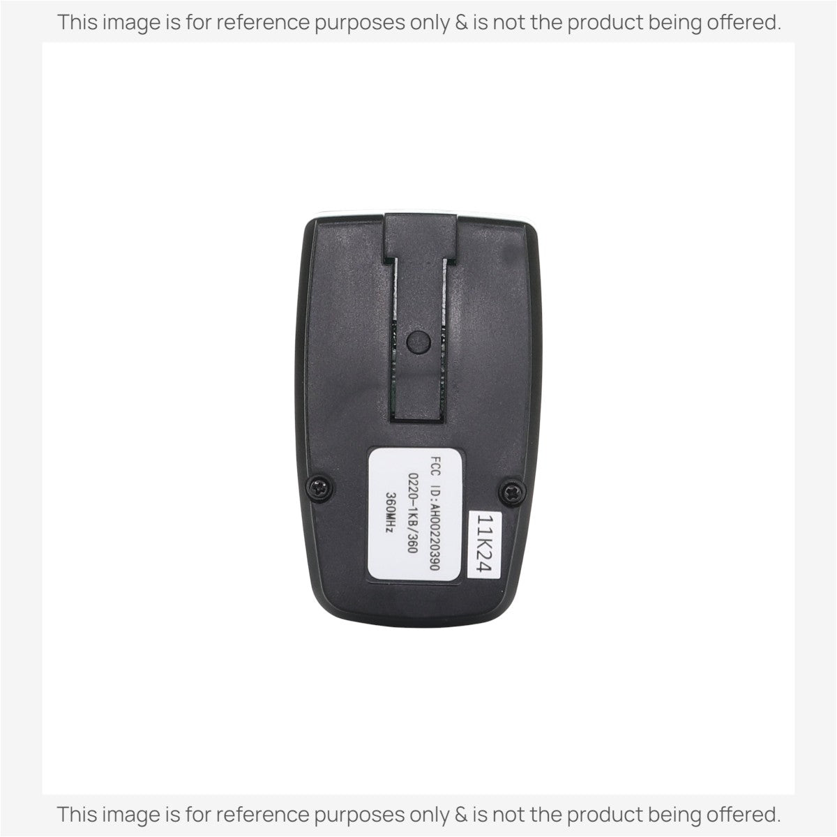 Anderic Substitute for Heddolf 0220360 360Mhz Garage Door Opener Remote Control [375UT-2button]