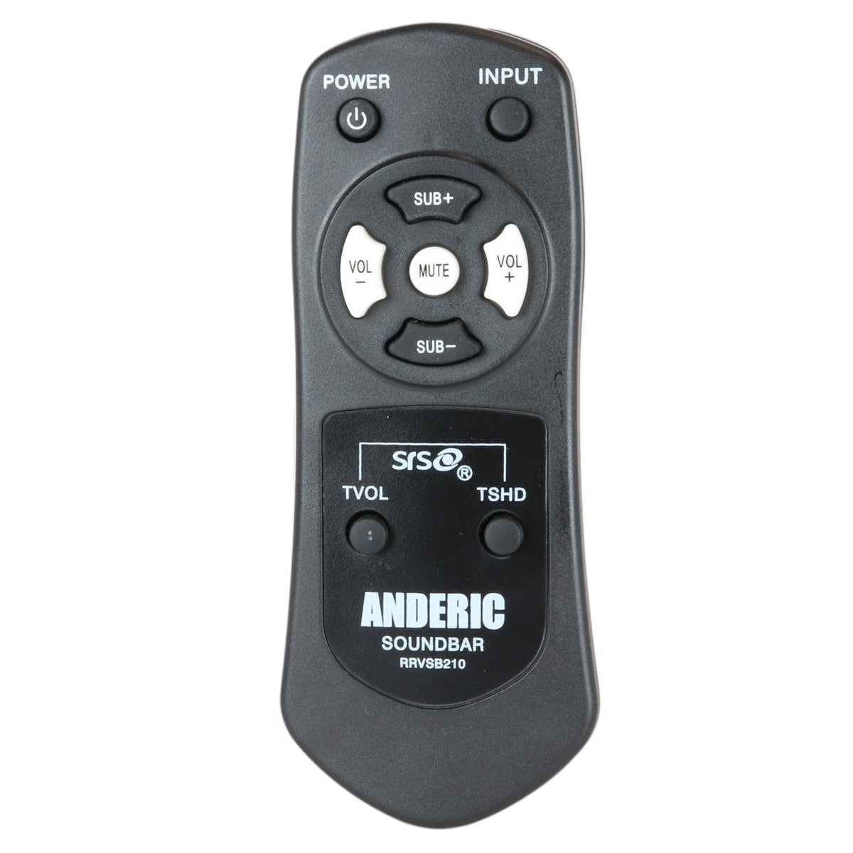 Anderic Substitute for Vizio VR8S Sound Bar Remote Control [RRVSB210]