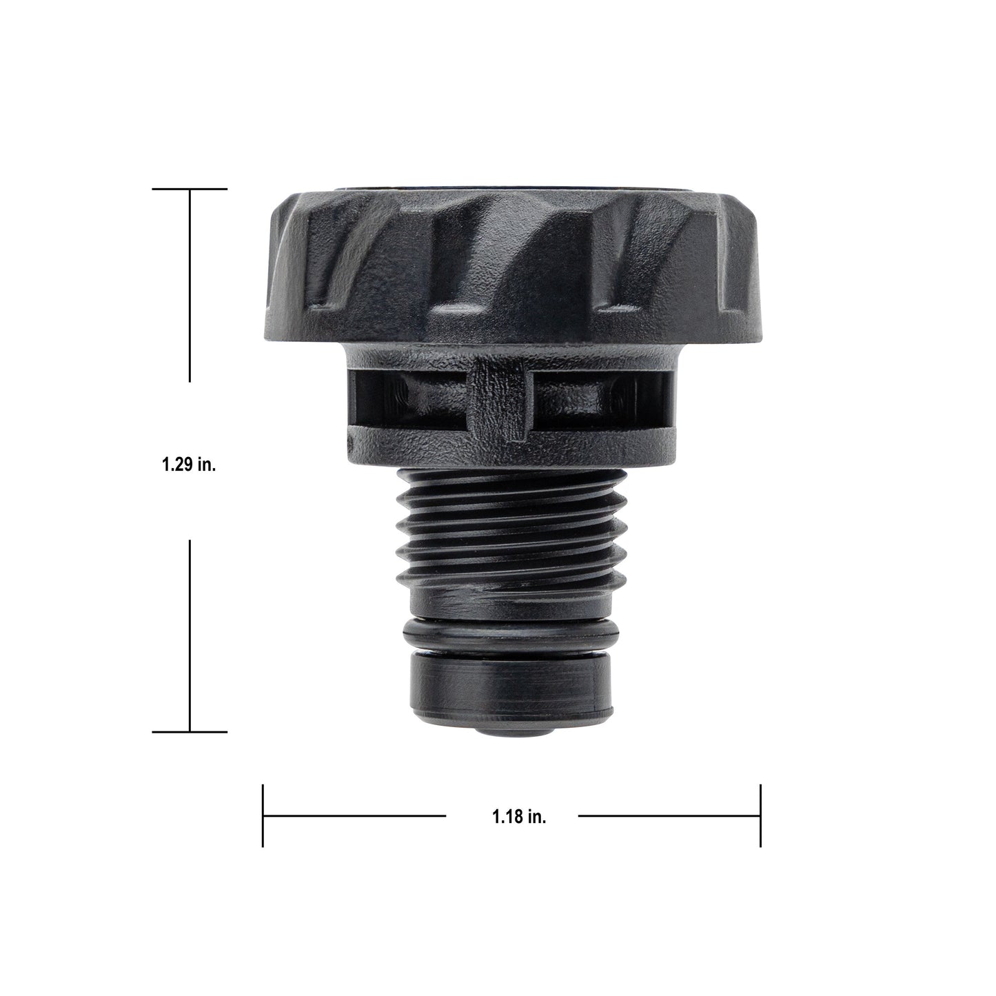 12V Latching Solenoid w/Valve Adapters for Battery Operated 57869