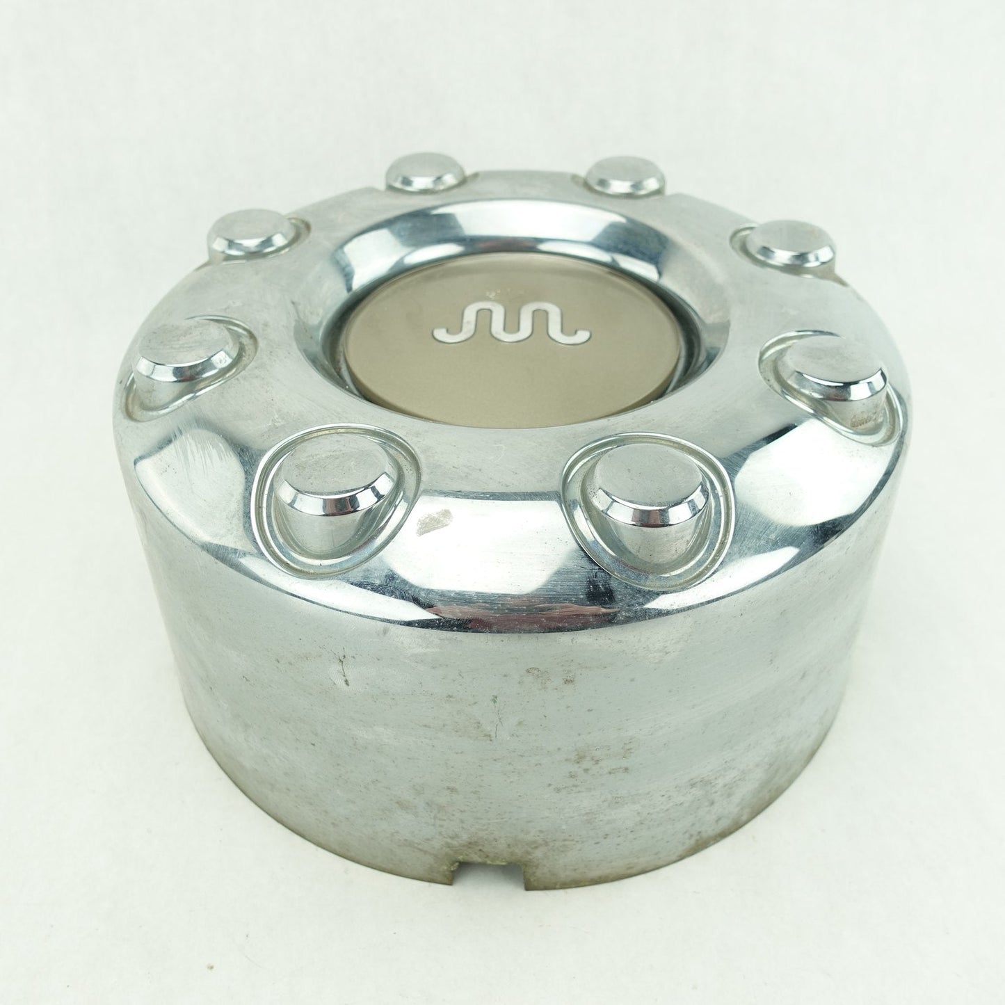 2013 2014 2015 Ford F350 F450 King Ranch Dually Rear Wheel Center Hub Cap Chrome