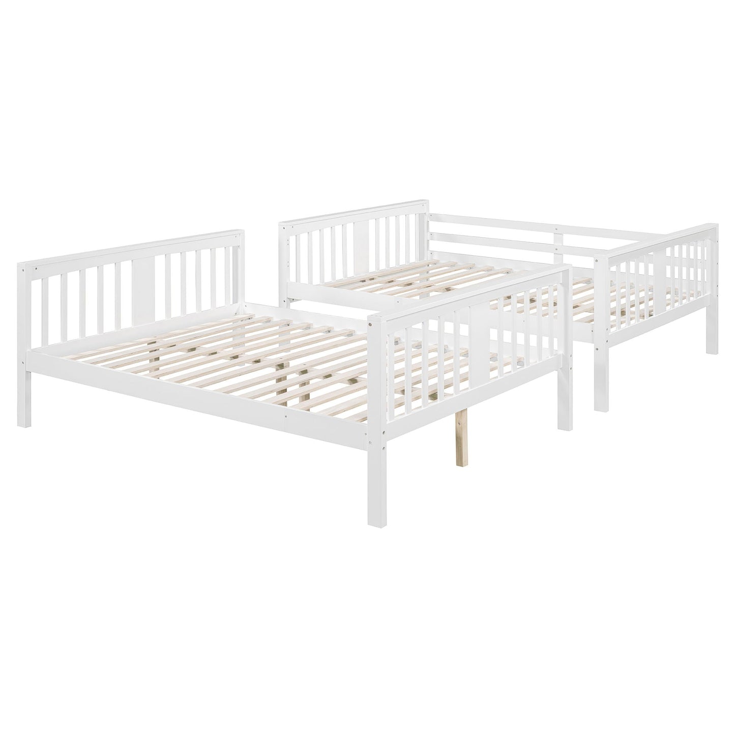 Bunk Bed With Ladder For Bedroom