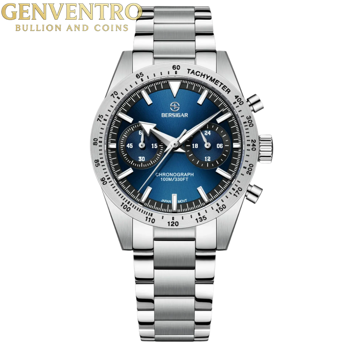 BERSIGAR OCULAR 1766 Stainless Steel Green Dial