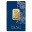 1/2 oz Gold Bar PAMP Lady Fortuna Veriscan .9999 Fine In Assay