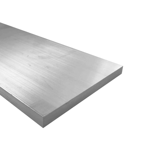 1/4" x 6" Aluminum Flat Bar, 6061 Plate, 24 Inch Length, T6511 Mill Stock
