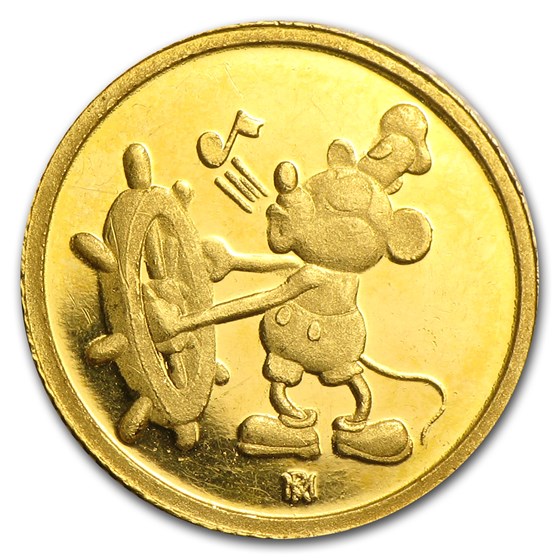 1 Gram Gold Round 999 Fine Secondary Market 0.032 Oz