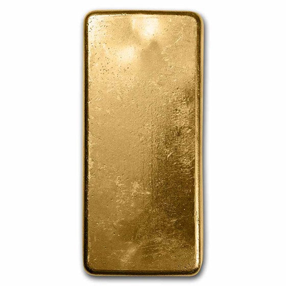 1 Kilo Gold Bar Perth Mint Cast-Poured .9999 Fine 32.15 Oz