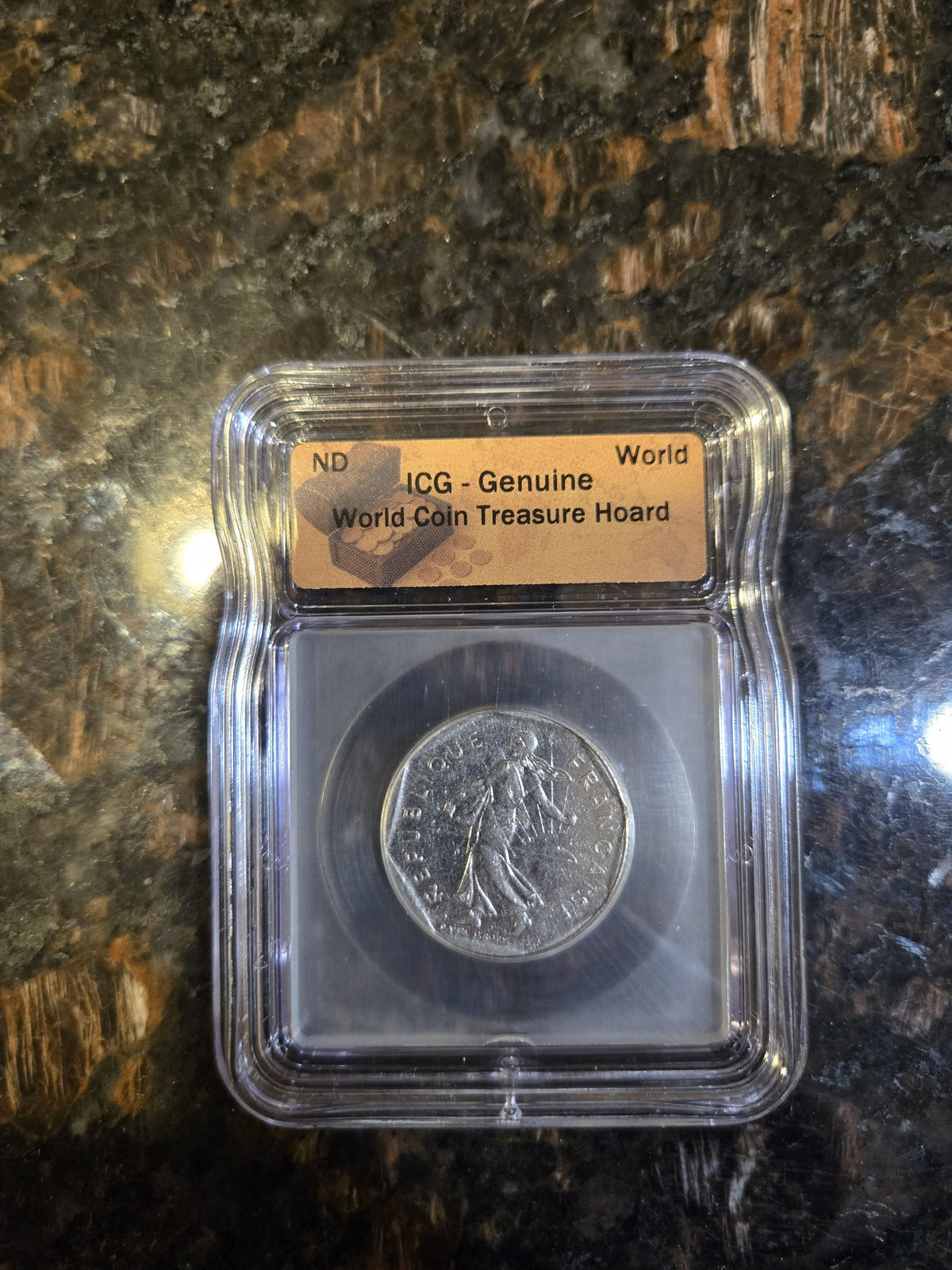 World Coin Treasure Hoard - ICG Genuine Graded - (Random Selection)