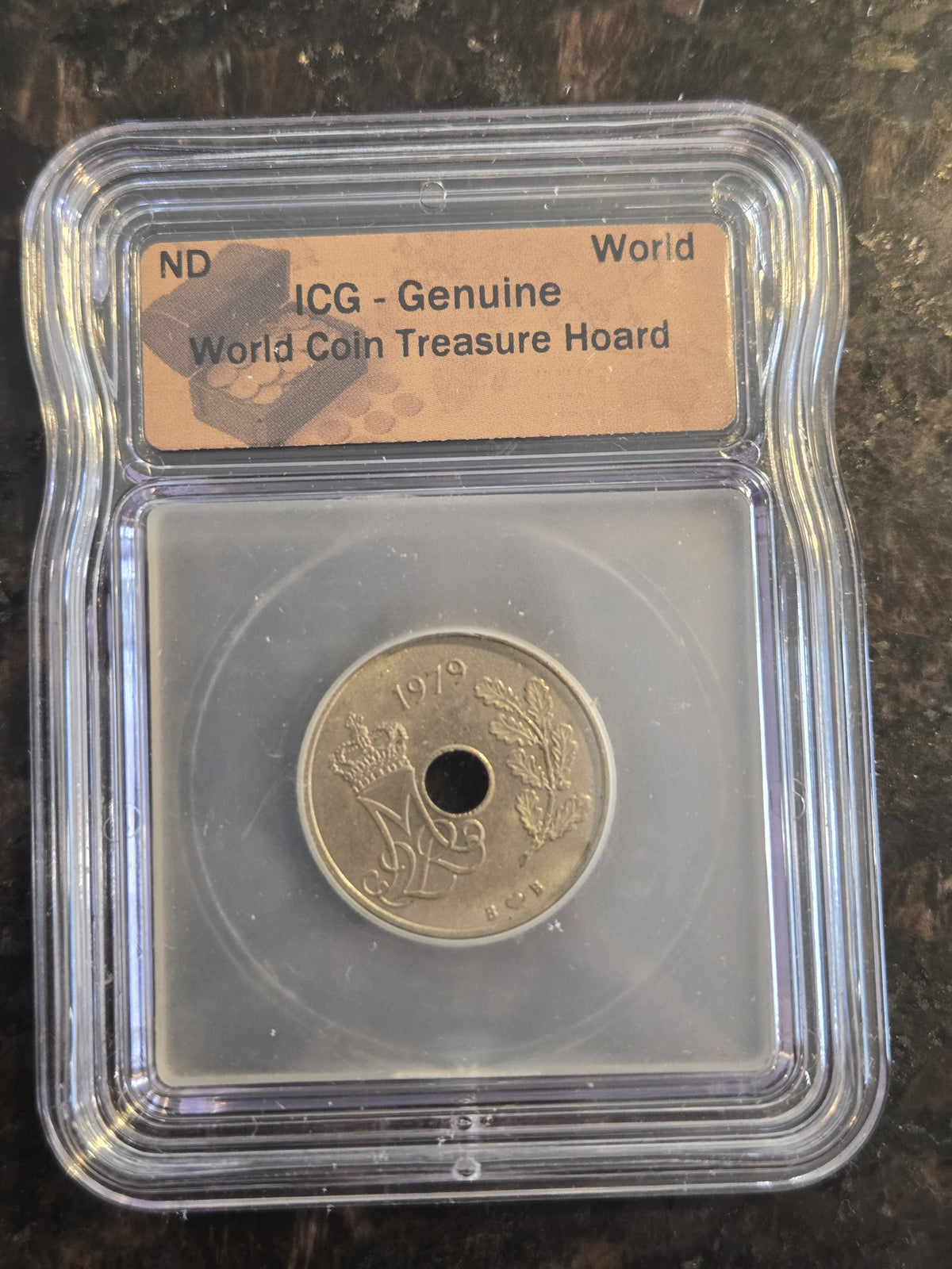 World Coin Treasure Hoard - ICG Genuine Graded - (Random Selection)
