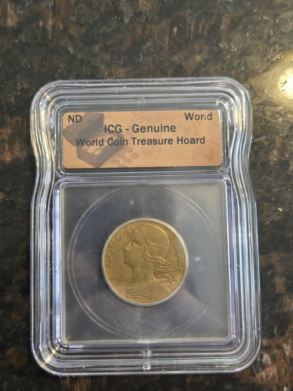 World Coin Treasure Hoard - ICG Genuine Graded - (Random Selection)