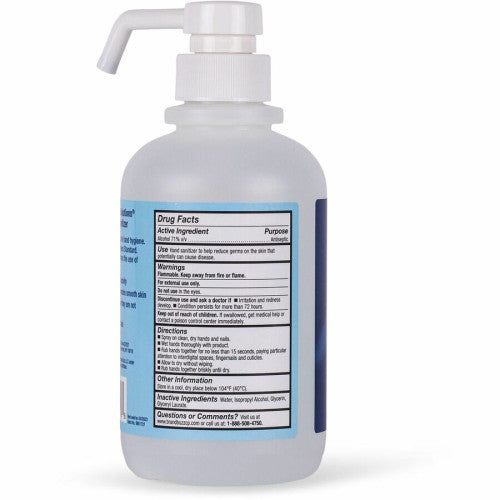 Clorox Commercial Solutions Hand Sanitizer 16.91 fl oz - Pump Bottle Dispenser - Kill Germs - Hand - Moisturizing - Clear - Non-sticky, Non-greasy - 12 / Carton (02176CT)