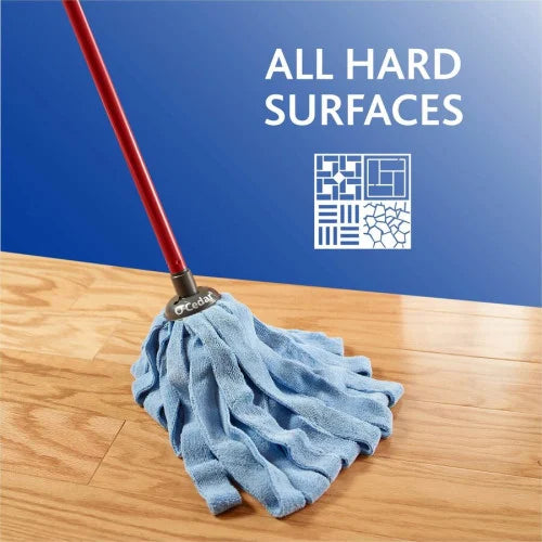 O-Cedar Microfiber Cloth Mop MicroFiber Head - Absorbent, Soft, Machine Washable, Reusable, Refillable - Multi - 1 Each (133582)