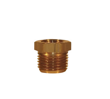 3/8in Male to 1/8in Female Pipe Brass Bushing
