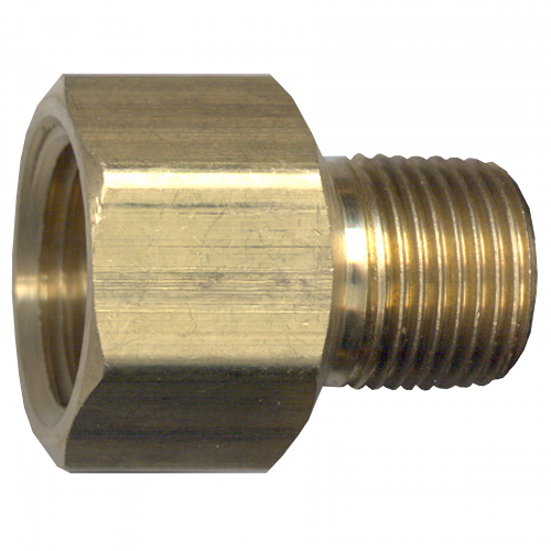 3/8in Female to 3/8in Male Brass Pipe Adapter