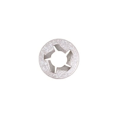 M6-1.0 Push Nut Bolt Retainer Zinc