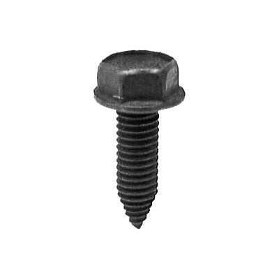 M6-1.0 x 20mm Hex Body Bolt Black Polyseal